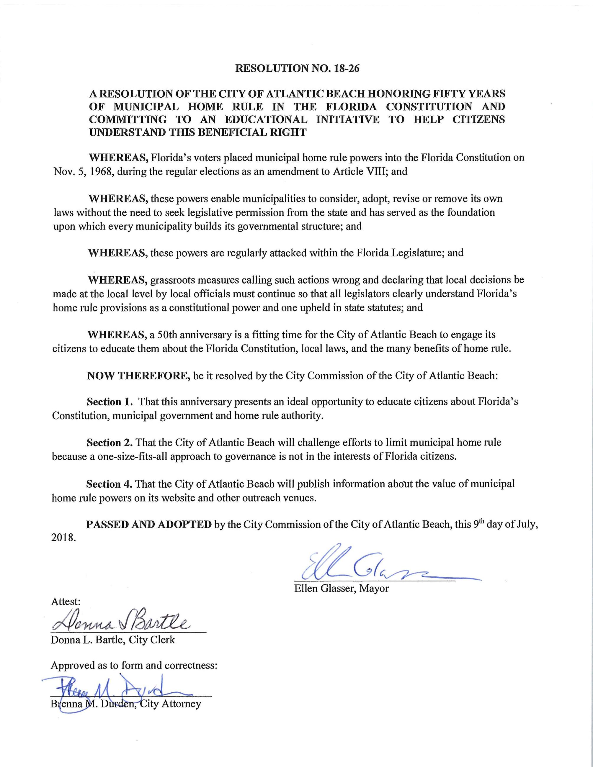 RESOLUTION NO. 18-26 Municipal Home Rule-page-001