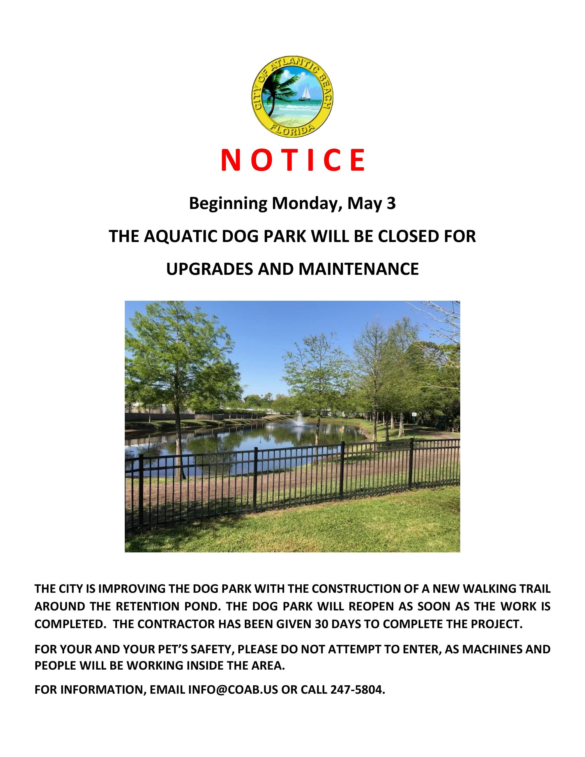 Dog Park Flyer May 2021 Closure kh-page-001 (1)