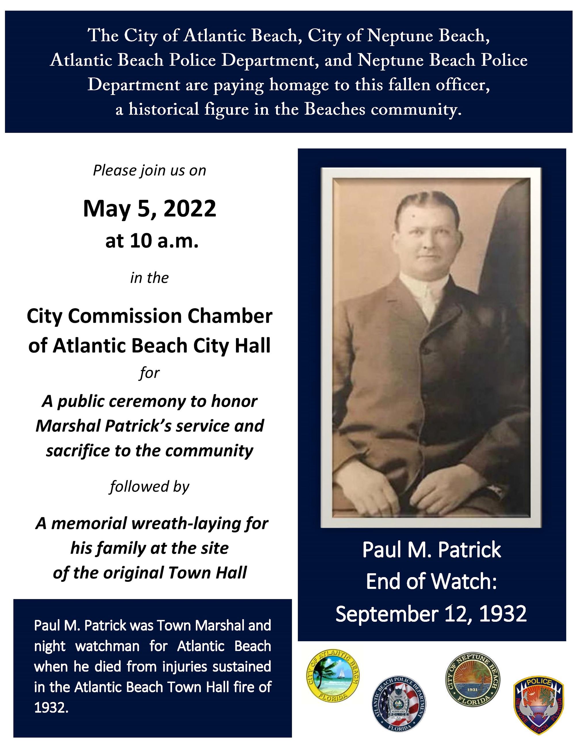ceremony flyer Marshal Patrick final kh-page-001